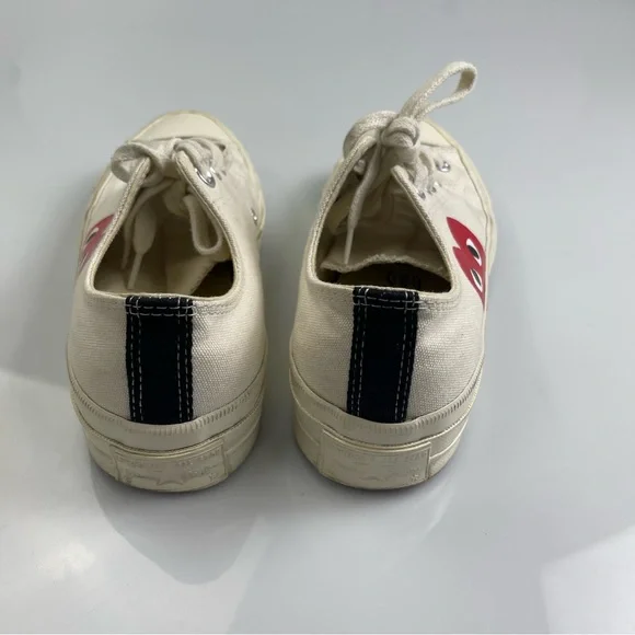 CdG PLAY x Converse Women's Chuck Taylor All Star Peek-A-Boo Low-Top Sneakers - Picture 5 of 7